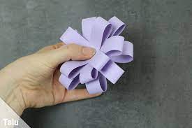 Maybe you would like to learn more about one of these? Dekorative Schleife Aus Papier Basteln Anleitung Talu De