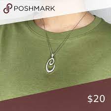 Letter C Initial Necklace Initial Necklace Initial Necklace Silver Womens Jewelry Necklace