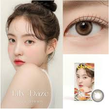 Chuu Lens最新款月拋Lily Daze Sun Brown 2P ｜兩片裝韓國製造- congointoureyes limited