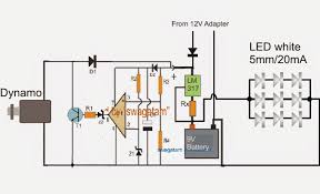 The circuit playground express can stay connected via usb power from either a wall adapter or a lipo battery is optional and can be tucked in between the circuit playground express and the 3d. Rechargeable Led Lantern Circuit Using Dynamo Homemade Circuit Projects