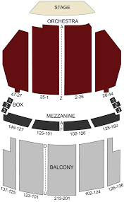 Orpheum Theater Los Angeles Ca Seating Chart Stage