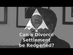 This is the quickest possible timeframe. Can A Divorce Settlement Be Reopened In Colorado Burnham Law
