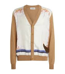 Great savings & free delivery / collection on many items. Lanvin Printed Silk Knit Cardigan Harrods Us