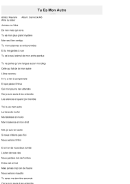 Bonjour à tous, nous avons eu envie aujourd'hui de rendre hommage à maurane en codant une de ses plus belles chansons, en duo avec lara fabian.… Paroles De You Are My Other Tu Es Mon Autre Maurane Maurane