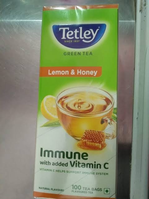 Tetley lemon honey green tea bags 100pcs product image