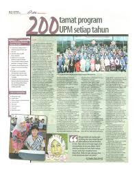 Di malaysia, institusi yang menawarkan program. Berita Harian 130412b University Of The Third Age Malaysia