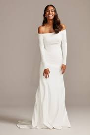 Get the best deals on white off the shoulder dresses for women. Off The Shoulder Wedding Dresses Gowns David S Bridal