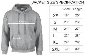 gildan hoodie pull over jacket gray