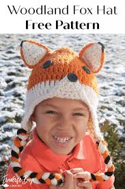 Benefits of a sleeping cap for skin: Woodland Fox Hat Hats Caps Accessories Valresa Com