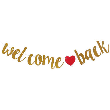 Welcome Back Banner Welcome Back Banner Decor School Party Decor Decorative Paper Banner - Walmart.ca