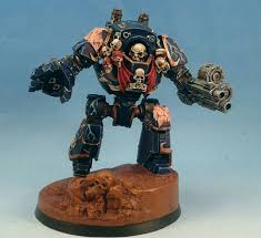 An antidote to toxic propaganda. Night Lords Contemptor Dreadnought Warhammer 40k Miniatures Warhammer Chaos Legion