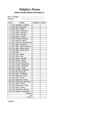 Isilah data pemasukan dan pengeluaran selengkap mungkin dan jangan ada yang terlewat dalam menggunakan file. Arisan Pkb 10