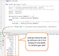 Python Calendar Tutorial With Example Python Programming Python Computer Programming