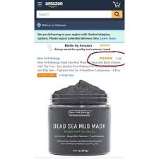 Máº·t Náº¡ Bun Biá»ƒn Cháº¿t New York Biology Dead Sea Mud Mak 250g Shopee Viá»‡t Nam