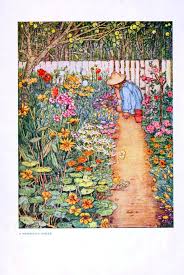 Children S Books Free Vintage Illustrations Garden Illustration Flower Illustration Illustration