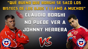 Desde el otro lado de la cordillera no quedaron satisfechos con la igualdad conseguida ante chile, y una de las figuras fue claudio bravo. Claudio Borghi Vs Johnny Herrera Seleccion Chilena Bonvallet Youtube