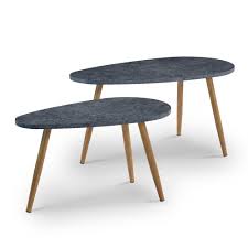 Salon européen, salons, salons d'angle. Table Basse Gigogne Zelia Decoinparis