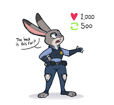 Judy Hopps Strip Game [Part 1] by RushRabbit -- Fur Affinity [dot] net