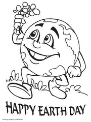 Earth day is celebrated on the 22nd of april every year. Earth Day Coloring Pages Free Printable Recycling Pictures