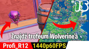 To complete all the wolverine challenges, you need to here's our guide to all the wolverine challenges in fortnite if you need assistance with completing the list. Znajdz Trofeum Wolverine A W Paskudnej Przystani Fortnite 2 Sezon 4 15 Youtube