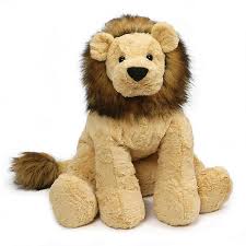 Jumbo Cozys Lion 20 Big Stuffed Animal Baby Elephant Stuffed Animal Animated Plush