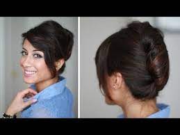 #hair #hairbun #airhostessstylinghello lovely ladies,this video is a quick tutorial on how to make air hostess type hair bun or donut. Elegante Penteados De Festa De Aniversario Mais Elegantes Para Meninas Aniversario Elegante Elegantes Penteado Coque Banana Cabelo Longo Cabelo E Beleza