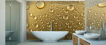 Do you want to add a touch of sparkle to your bathroom? 14 Beautiful Wall Murals Design For Your Dream Bathroom