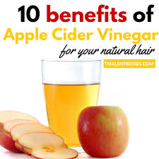 Apple cider vinegar rinses for natural hair have been gaining popularity among the natural hair community. 10 Benefits Of Apple Cider Vinegar For Your Natural Hair
