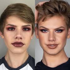 Same background, 2 1/2 years later!!🤭👀When I stumbled upon this makeup  selfie I took back in 2017 I DIED💀😂 Who allowed me to leave the house  with hair like that ?!😭😂 I'm