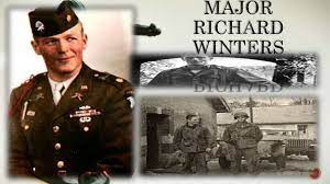 Robert strayer major horton band of brothers. Major Richard Dick Winters Band Of Brothers