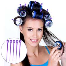 Amazon.com: Mxxipp 100 púas de rodillo de cepillo, varilla de plástico para  el cabello, rizador de pelo, accesorios de punto de ganchillo para mujer,  ...