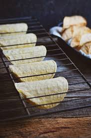 These pieces of bread made from corn and lime are hard and unappetizing straight out of the bag. Crunchy Baked Taco Shells Easy Healthy Delicious Shane Simple