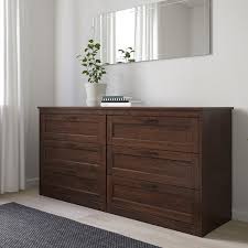 This dresser serves my purpose well as nothing i put in it is very heavy. Songesand 6 Drawer Dresser Brown 63 3 8x31 7 8 Best Seller Ikea