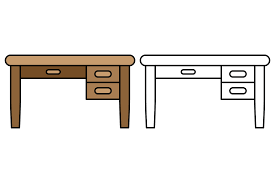 There are 31382 kids desk for sale on etsy, and they cost $136.27 on average. Coloring Desk Table For Kids Graphic By Studioisamu Creative Fabrica