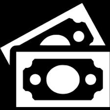 Cartoon money and hands with car or house keys vector cartoon image. White Banknotes Icon Free White Money Icons
