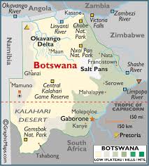 Botswana Map Gif 587 650 Botswana Travel Gaborone Africa Travel