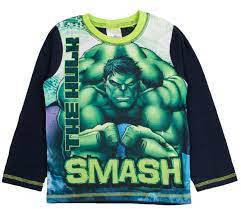 Kids Boys Pyjamas Marvel Avengers The Incredible Hulk Pjs Set Size Uk 4 10 Years Ebay