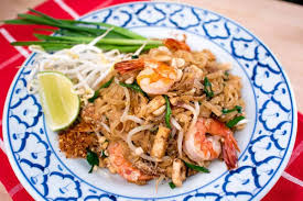 Chicken pad thai noodle recipe is a delicious recipe which is a simple stir fried rice noodle that is tossed along with red bell peppers, carrots, onions and chicken strips. The Best Authentic Pad Thai Recipe Video Hot Thai Kitchen