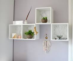 Ikea Hack Valje Diy Wandregal Marmor Diy Wandregal Wandregal Wurfelregal