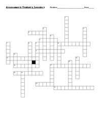 Scopri ricette, idee per la casa, consigli di stile e altre idee da provare. Avancemos 2 Unidad 1 Leccion 1 Crossword Worksheets Teaching Resources Tpt