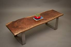 Weathered gray/black medium square wood coffee table with shelf. Coffee Tables Live Edge Wood Coffee Tables And Furniture Serving The Greater Seattle Region Elpis Wood