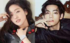 Rộ nghi vấn V (BTS) hẹn hò "nàng thơ của Lee Min Ho" Kim Go Eun