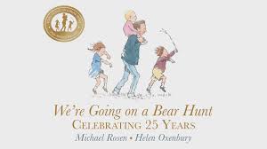 Bear hunt, beautifully illustrated by helen oxenbury, is the british children's book author rosen's most popular book, this vietnamese edition one of the my daughter wanted me to sing this book to her and we made quite a song out of it. We Re Going On A Bear Hunt Poem Plumtopia The Michael Rosen Wiki Fandom
