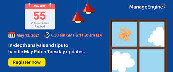 Please check the number of days in other months: Microsoft Patch Tuesday May 2021 Fixes 55 Vulnerabilities Including 3 Zero Days Manageengine Blog