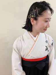 ミニボブ 切りっぱなしボブ ボブ 卒業式 sknow yumiko sapporosknow 539624 hair 卒業式 袴 髪型 袴 ヘアスタイル ショート 袴 卒業式 ヘアスタイル
