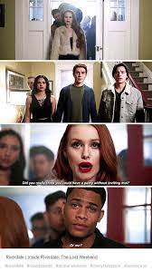 I Feel Bad For Cheryl Sometimes But She Was Such A Insert Any Bad Words Here In This Episode Like Don T Hur Bughead Riverdale Riverdale Funny Riverdale