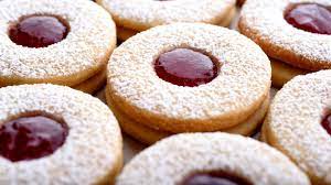 Lightly Spiced Jam Filled Linzer Cookies A Smaller Version Of The Classic Linzer Torte Are A Traditional Linzer Cookies Recipe Linzer Cookies Cookie Recipes
