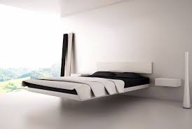 Aluna Floating Bed By Dolum Emerges From The Wall Without Any Support From A Post Or The Ground Creating A Visual Fla In 2020 Floating Bed Bed Design Floating Bed Diy