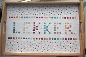 Trotzdem kann man tolle effekte erzielen und mit etwas kreativität echte kleine wohnkunstwerke selber machen. Diy Mosaiktablett Selbermachen