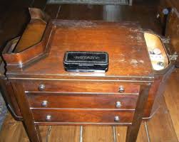 1910 Antique Martha Washington Side Table White Rotary Sewing Machine White Rotary Sewing Machine White Side Tables Antiques